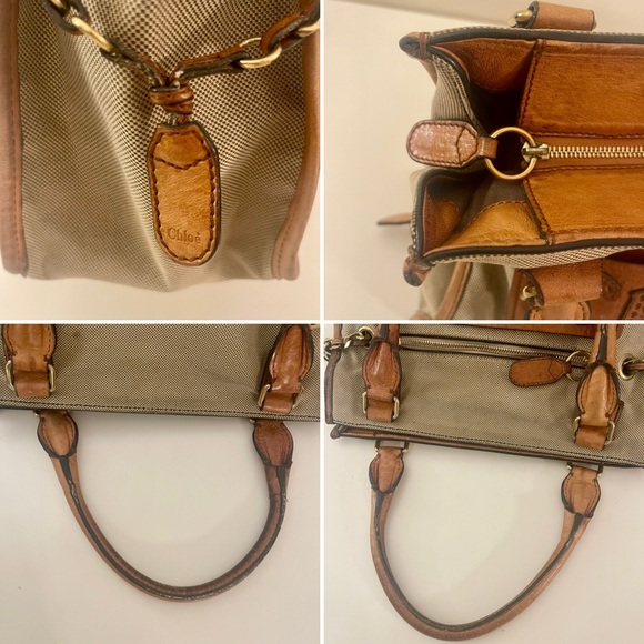 Chloé Haley Canvas Tote - Picture 5 of 8